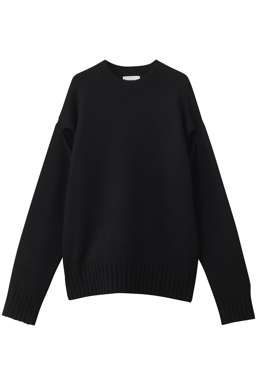 SCEARN WOOL SILK LOW-GAUGE (Black, 38) セアン ELLE SHOP SCEARN WOOL SILK LOW-GAUGE (Black, 38) セアン ELLE SHOP