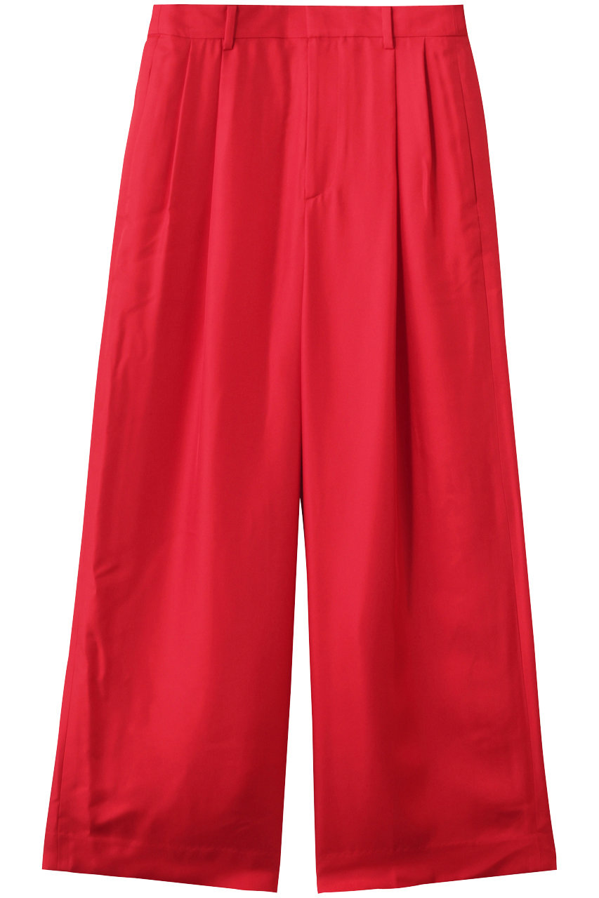 SCEARN 22MM SILK TWILL パンツ (Beni, 36) セアン ELLE SHOP SCEARN 22MM SILK TWILL パンツ (Beni, 36) セアン ELLE SHOP
