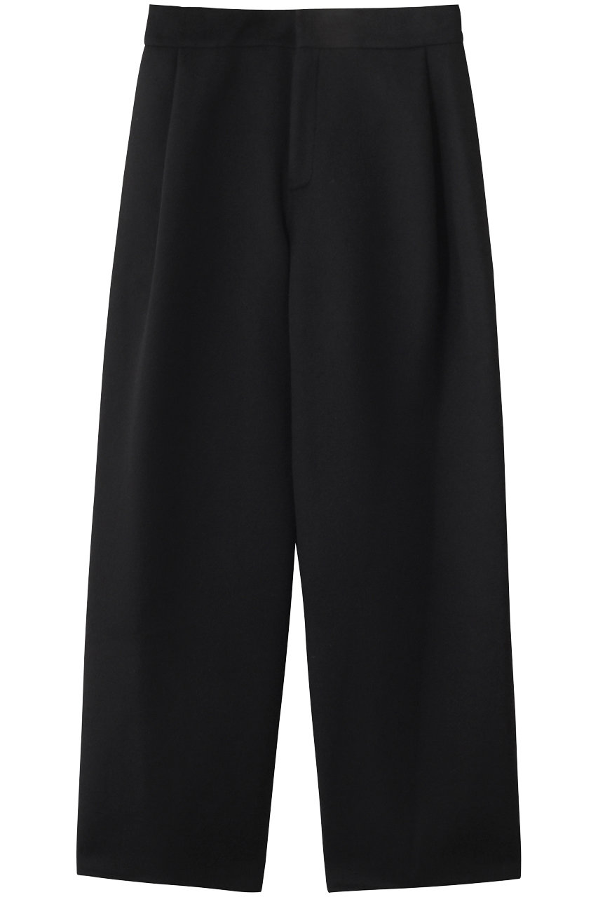 SCEARN WOOLSPIBER DOUBLE FACE パンツ (Black, 36) セアン ELLE SHOP SCEARN WOOLSPIBER DOUBLE FACE パンツ (Black, 36) セアン ELLE SHOP