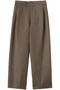 WOOLSPIBER DOUBLE FACE パンツ セアン/SCEARN Taupe Brown