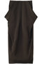 SILK CRAPE スカート セアン/SCEARN Brown