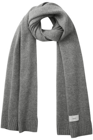 セアン/SCEARNのCASHMERE MIDDLE  GAUGE マフラー(140100/140102)