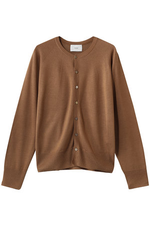 セアン/SCEARNのSILK WHOLEGARMENT ニットカーディガン(110300/110303)