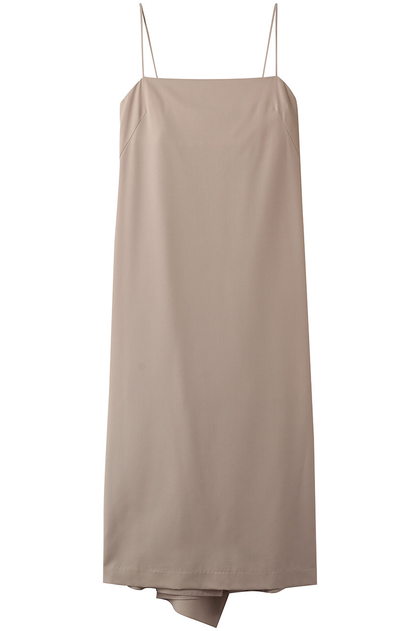 セアン/SCEARNのWOOL GABARDINE  ワンピース(Choujicha/OPSNLM0200)