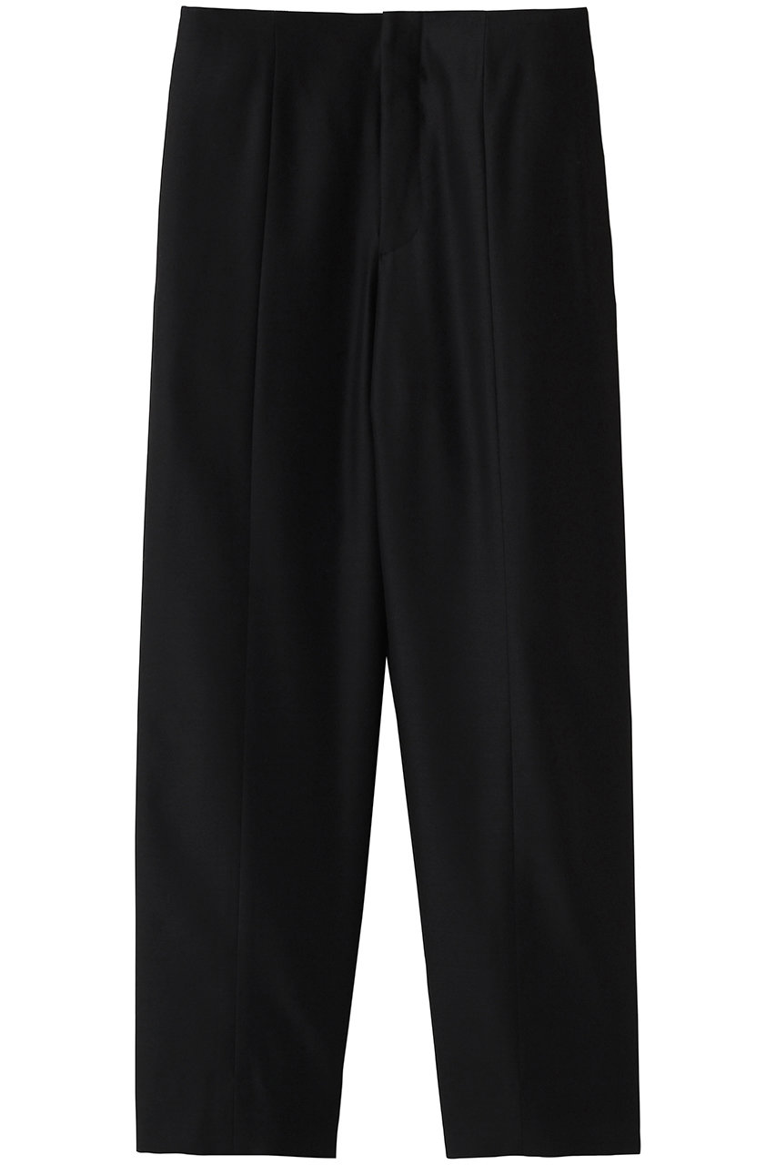 セアン/SCEARNのWOOL SILK パンツ(Black/PRSNLM0202)