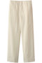 WOOL SILK パンツ セアン/SCEARN Ecru