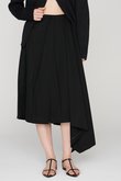 WOOL GABARDINE アシンメトリースカート