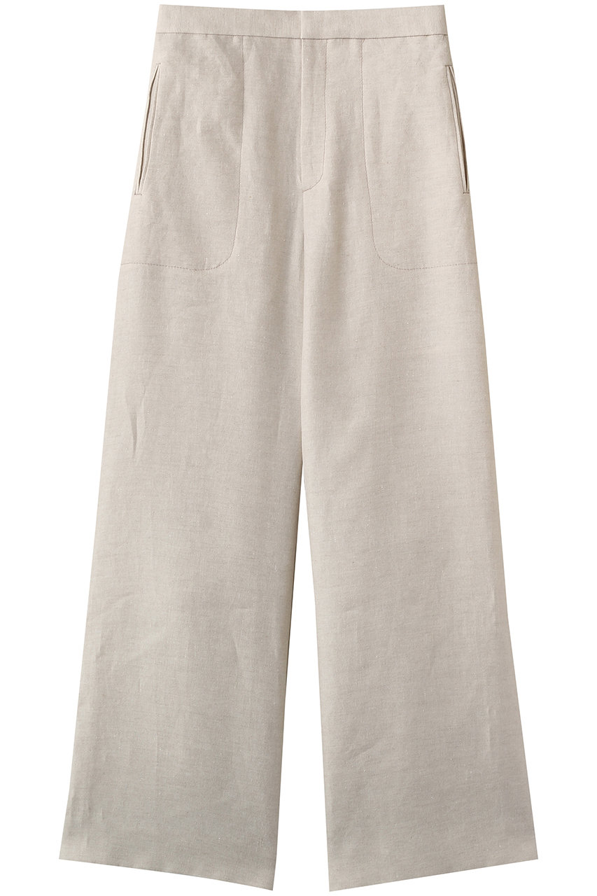 セアン/SCEARNのLINEN DOUBLE CLOTH パンツ(Flax/PRSNLM0100)