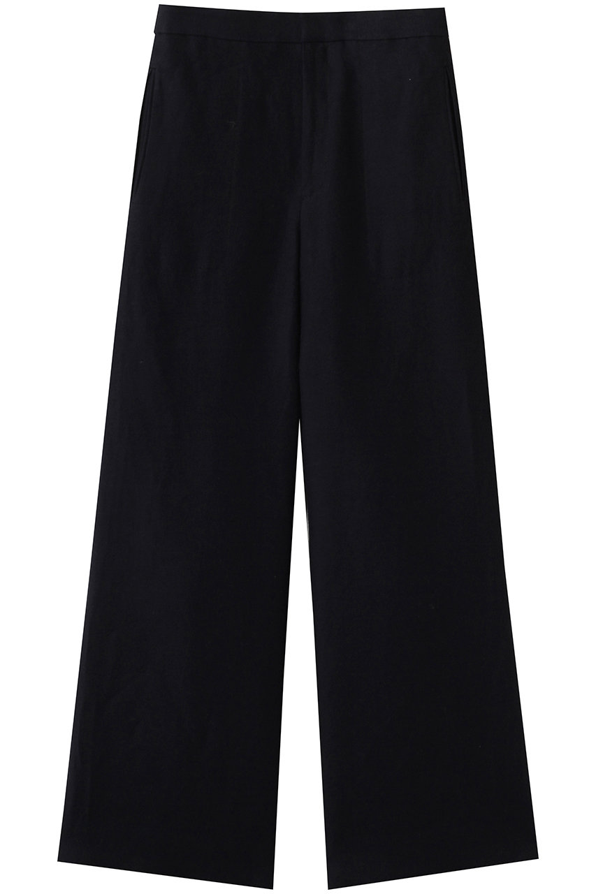 セアン/SCEARNのLINEN DOUBLE CLOTH パンツ(Navy/PRSNLM0100)