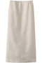 LINEN DOUBLE CLOTH スカート セアン/SCEARN Flax