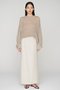 LINEN DOUBLE CLOTH スカート セアン/SCEARN