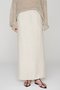 LINEN DOUBLE CLOTH スカート セアン/SCEARN