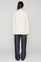 SILK LINEN TWEED ノーカラージャケット セアン/SCEARN