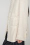 SILK LINEN TWEED ノーカラージャケット セアン/SCEARN