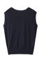 SILK RAYON スリーブレスニット セアン/SCEARN DARK NAVY