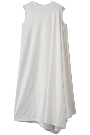 セアン/SCEARNのCOTTON LOTUS JERSEY アシンメトリードレス(110500/110503)