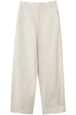 COTTON TWILL ストレートパンツ