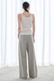 WOOL SILK TROPICAL パンツ セアン/SCEARN