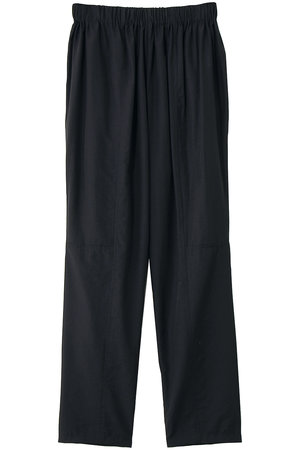 セアン/SCEARNのWOOL NYLON POPLIN ギャザーパンツ(110600/110601)