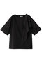 COTTON SILK TYPEWRITER ブラウス1 セアン/SCEARN Black