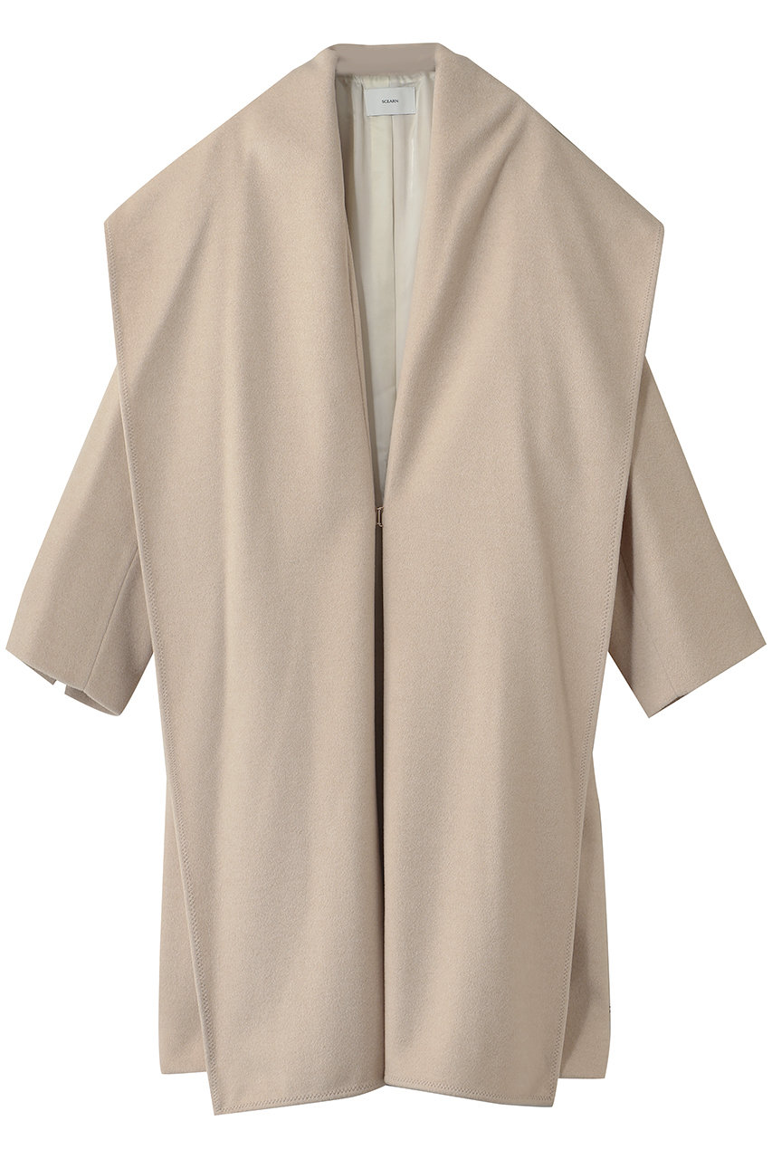 SCEARN BABY CASHMERE コート (Beige, 38) セアン ELLE SHOP