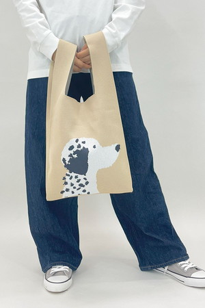 ビーピービーピー/bpbpの【UNISEX】【北村人】ニットマルシェバッグ(120200/120201)