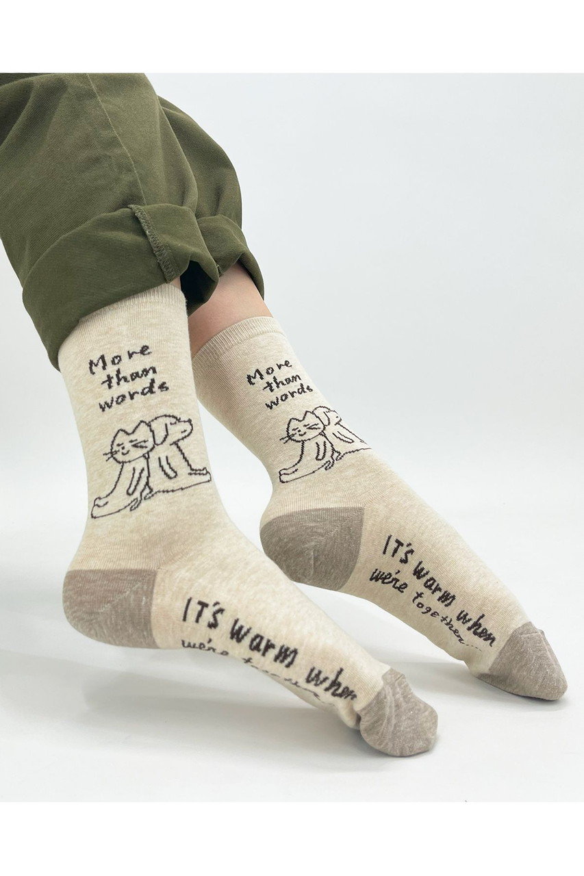 bpbp(ビーピービーピー)｜【UNISEX】【江夏潤一】ソックス/MORE THAN
