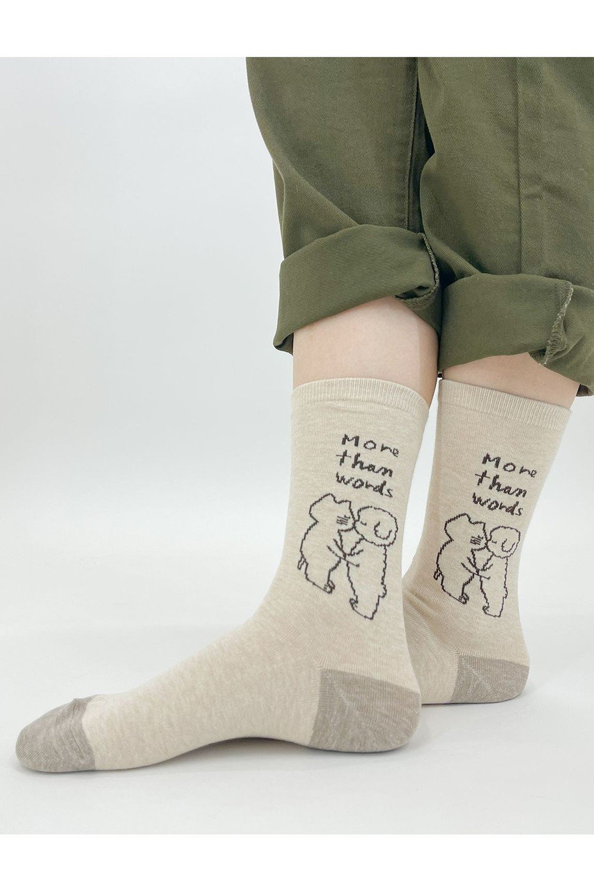 bpbp(ビーピービーピー)｜【UNISEX】【江夏潤一】ソックス/MORE THAN