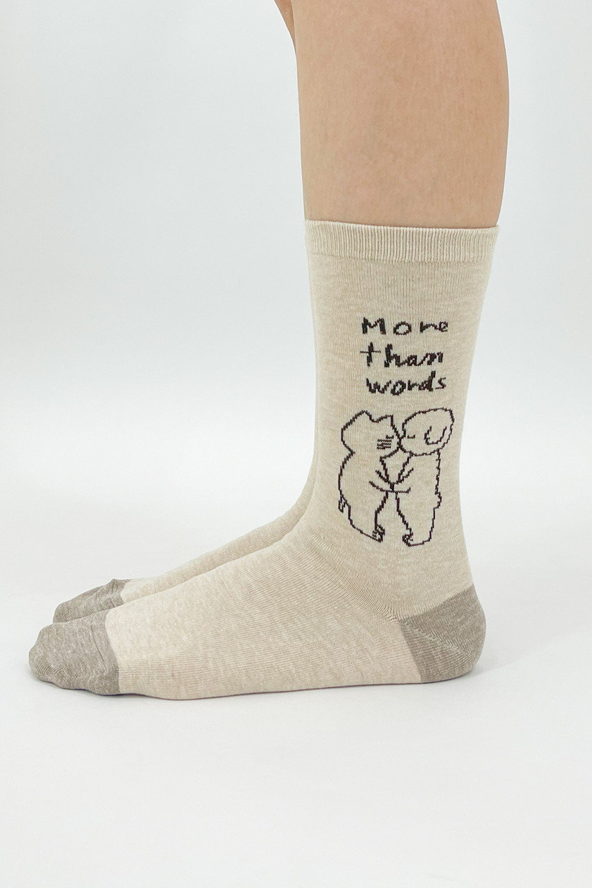 bpbp(ビーピービーピー)｜【UNISEX】【江夏潤一】ソックス/MORE THAN