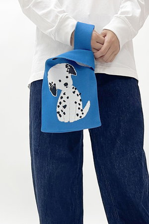 ビーピービーピー/bpbpの【北村人 】ニットミニマルシェバッグ(120200/120201)