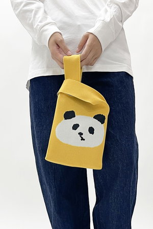 ビーピービーピー/bpbpの【北村人 】ニットミニマルシェバッグ(120200/120201)