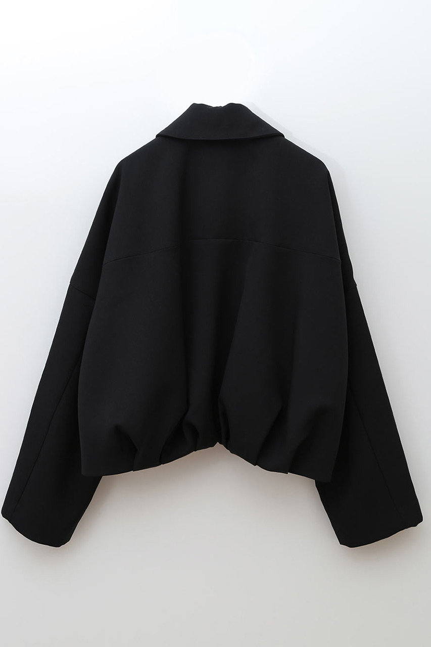 HER.(ハー)｜バルーンヘムブルゾン/ブラック の通販｜ELLESHOP・(エル 