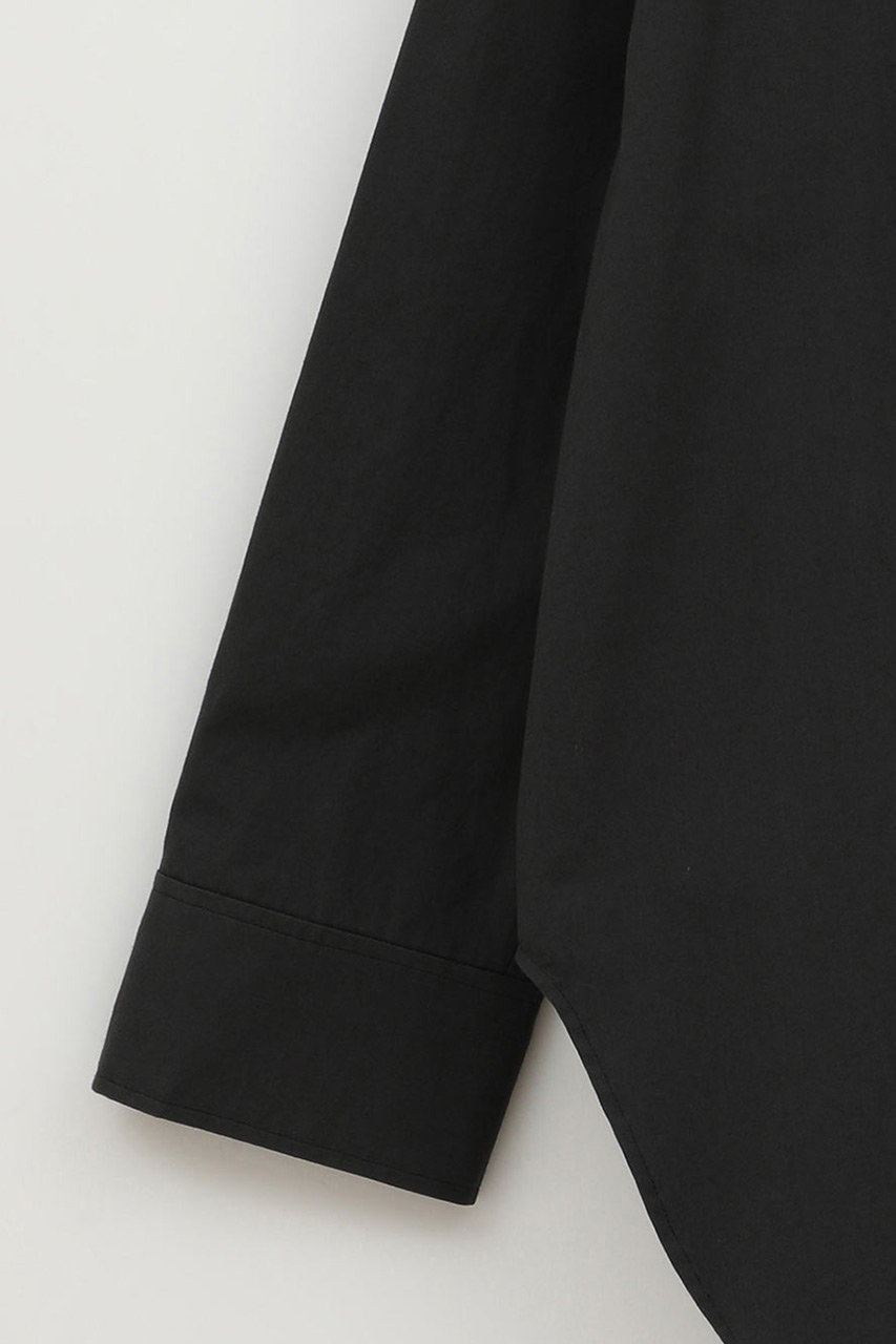 HER.(ハー)｜コットンオーバーシャツ/ブラック の通販｜ELLESHOP
