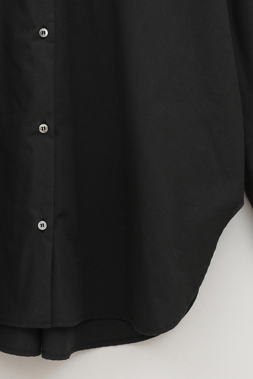 HER.(ハー)｜コットンオーバーシャツ/ブラック の通販｜ELLESHOP