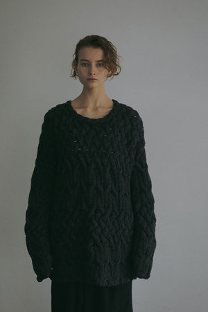 ハー/HER.のハンドニットプルオーバー(110300/110301)