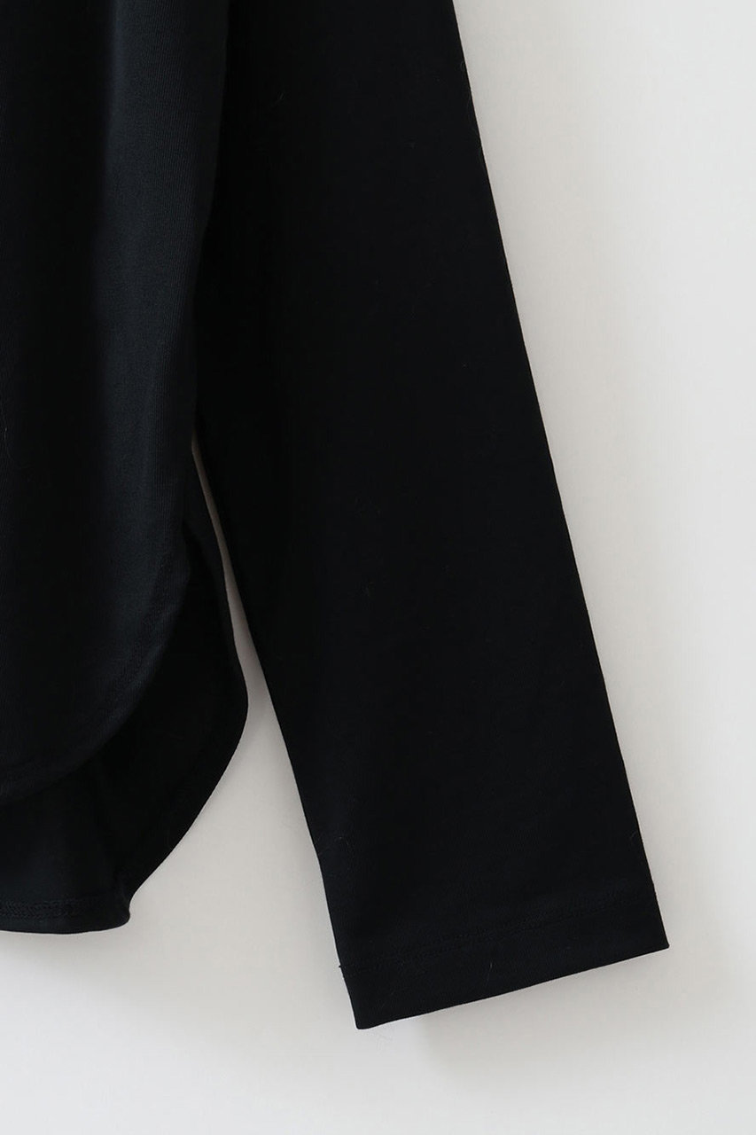 HER.(ハー)｜コットンジャージープルオーバー/ブラック の通販