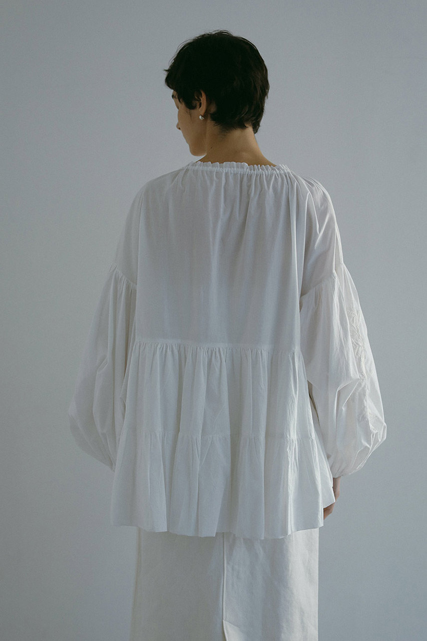 エンブロイダリーコットンチュニック | Blouse | HER. Online Store