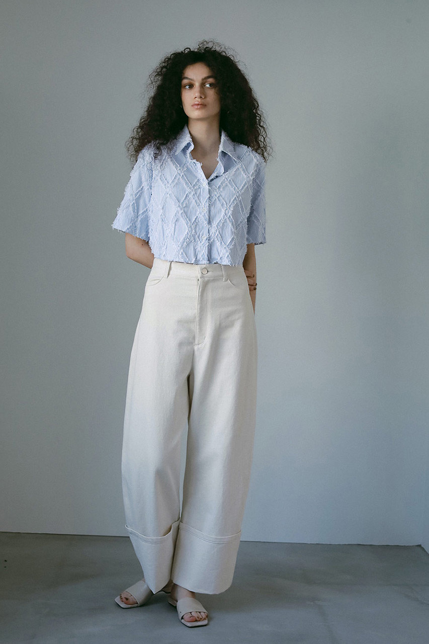 HER ロールアップカーブデニム ハー　デニム ロールアップカーブデニム | Pants | HER. Online Store