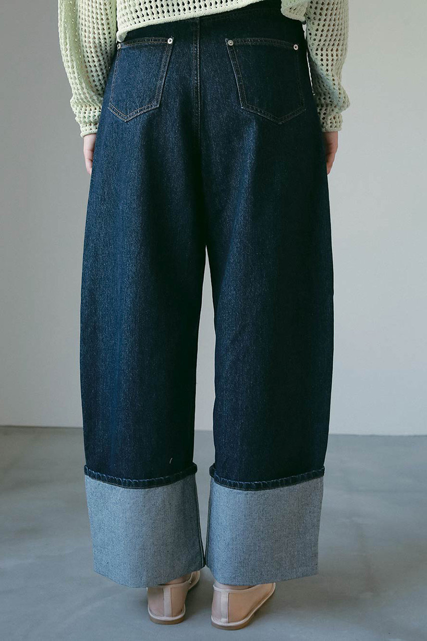 【♡greenmilk♡ 】エピヌ ロールアップデニム M ♡greenmilk♡ 】エピヌ ロールアップデニム M épine roll up