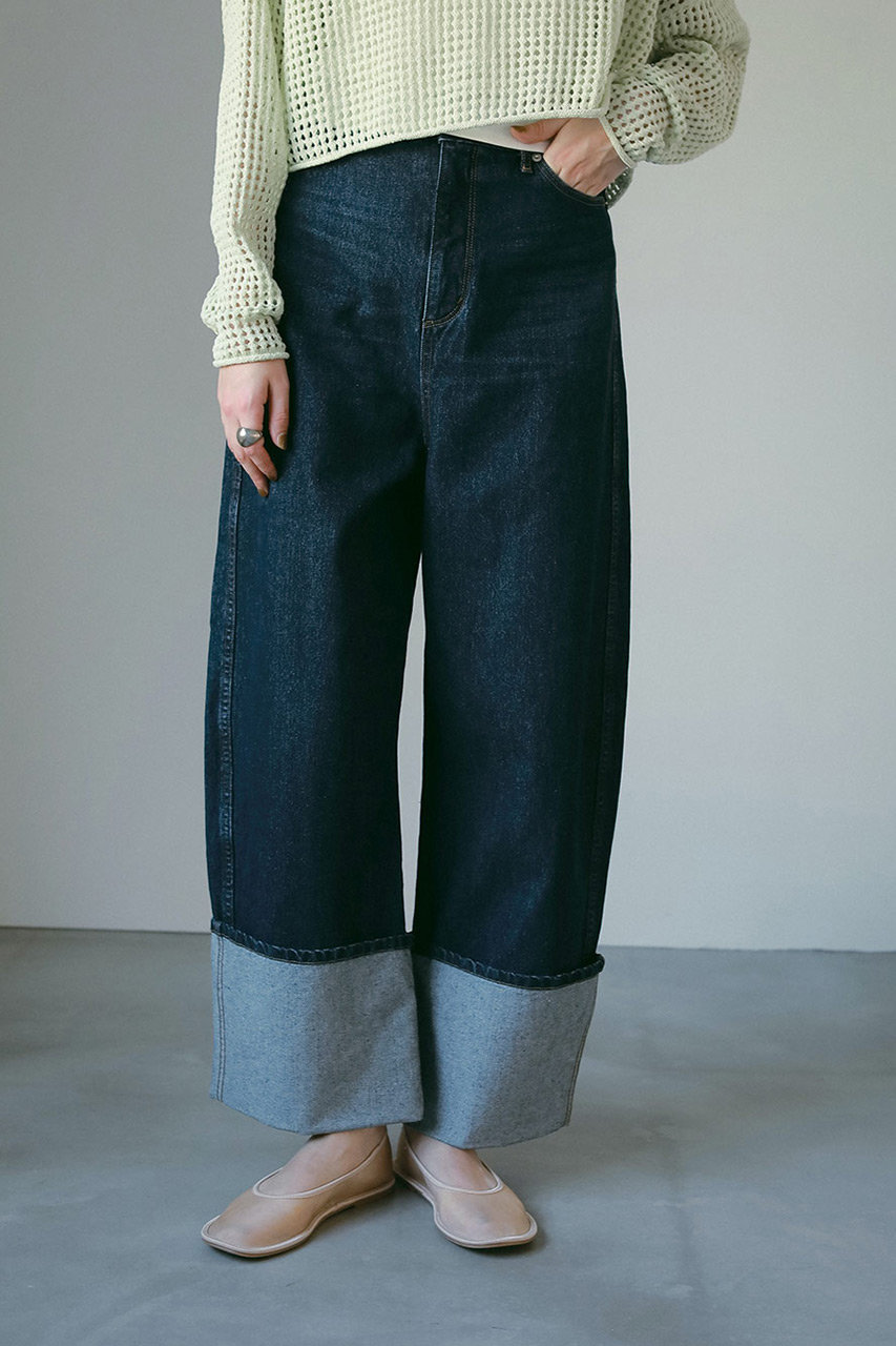 【♡greenmilk♡ 】エピヌ ロールアップデニム M épine roll up jeans | épine