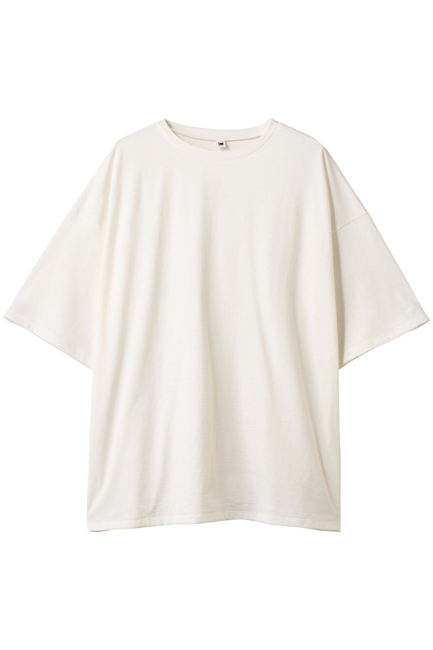 HER. オーバーコットンTシャツ (オフホワイト, F) ハー ELLE SHOP HER. オーバーコットンTシャツ (オフホワイト, F) ハー ELLE SHOP