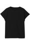 スラブカットＴシャツ ハー/HER. ブラック