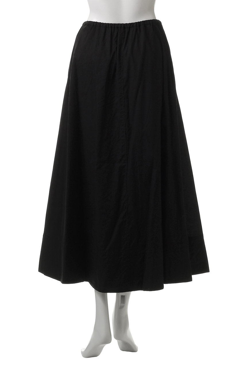 HER.(ハー)｜コットンフレアスカート/ブラック の通販｜ELLESHOP