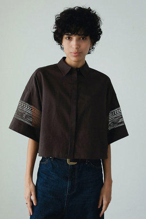 HER SHIRT HER DRESS 売れ筋商品|||ハー シャツ ハー ドレス Tシャツ トップス レディース Tops Black Herlipto［ハーリップトゥ］公式サイト