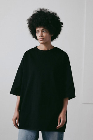 ハー/HER.のオーバーサイズドＴシャツ(110100/110102)