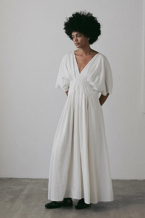 ハー/HER.のウエストタックワンピース(110500/110503)