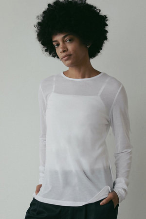 ハー/HER.のシアーカットソー(110100/110103)