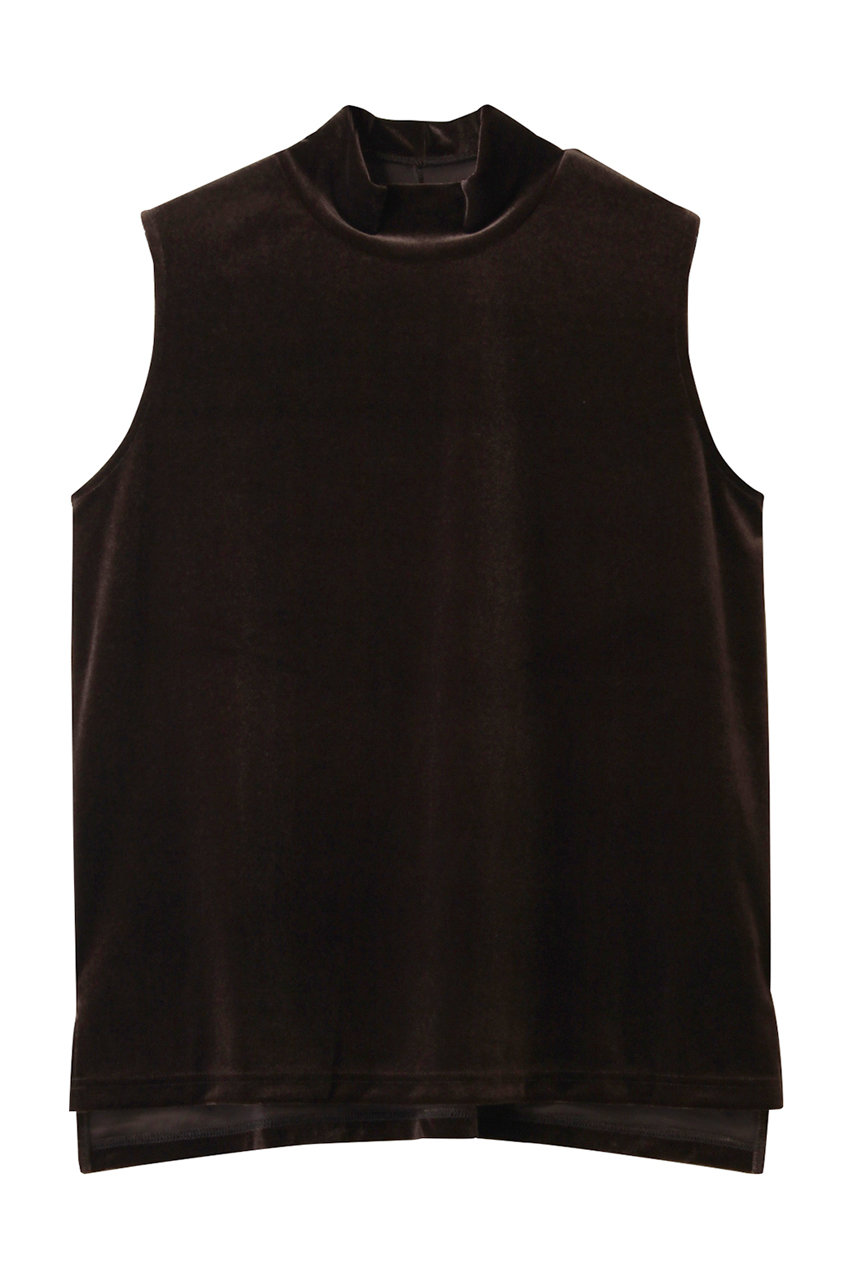 ハー/HER.のベロアハイネックプルオーバー(ブラウン/7053605)