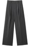 タックワイドパンツ ハー/HER. チャコールグレー