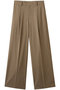 タックワイドパンツ ハー/HER. ブラウン